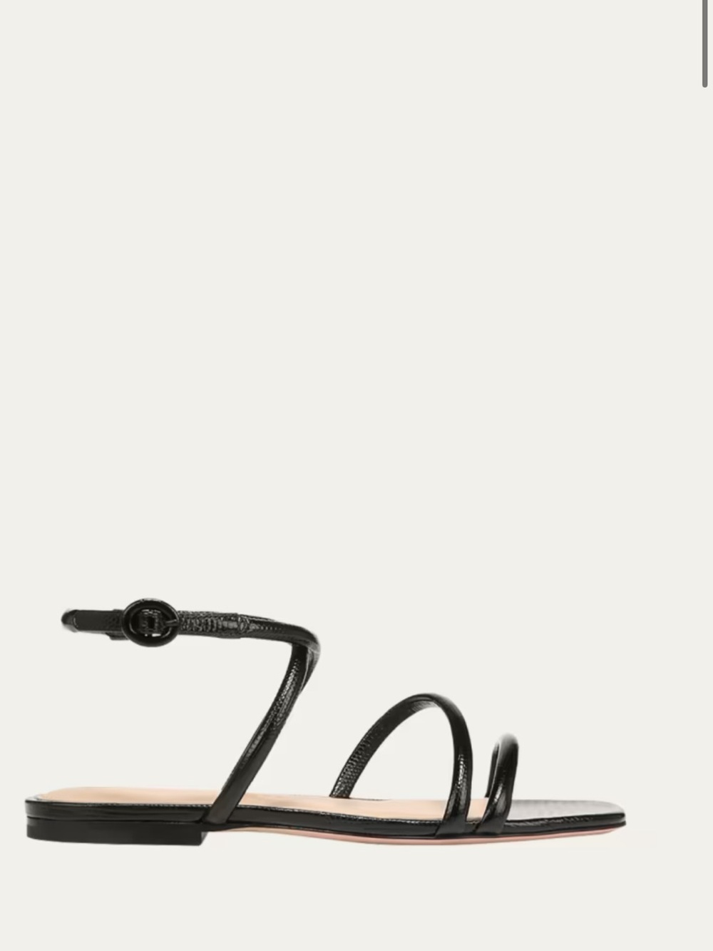Veronica Beard Black Maci Sandals Size 7.5